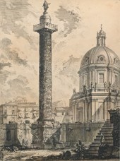 PIRANESI ENGRAVING ''COLONNA T