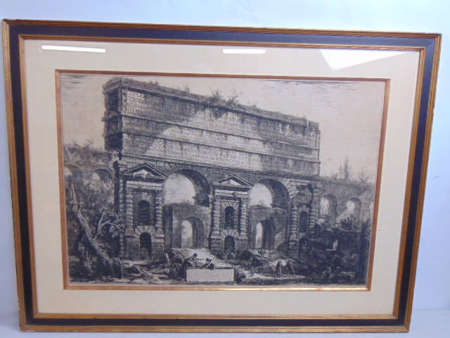 PIRANESI ETCHING, ARCH OF