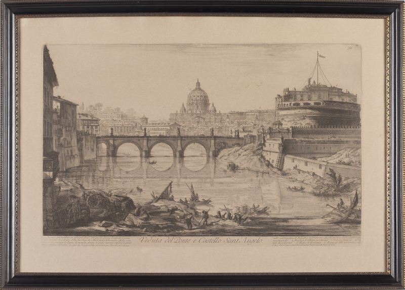 Piranesi Etching''Veduta del