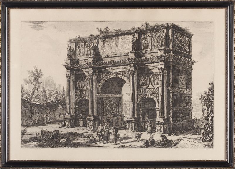 Piranesi Etching''Veduta Dell' Arco