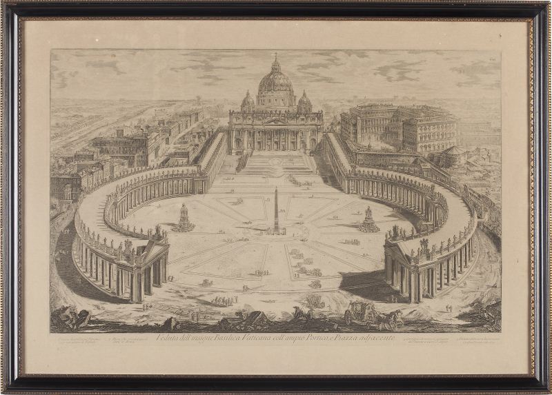 Piranesi Etching''Veduta Dell'