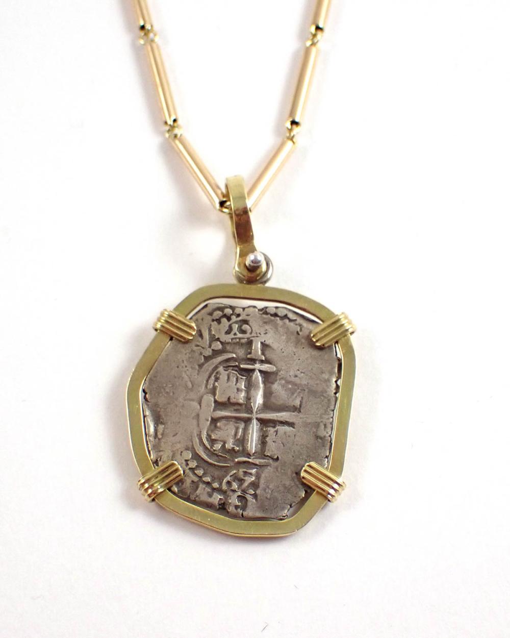 PIRATE TREASURE COIN PENDANT