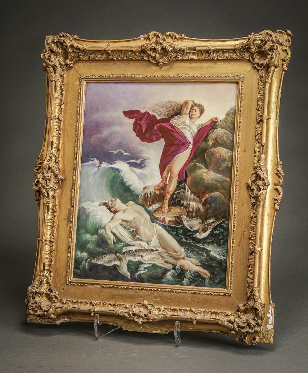 PIRKENHAMMER PORCELAIN MYTHOLOGICAL