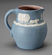 Pisgah Forest cameo pottery pi