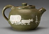 Pisgah Forest cameo pottery te