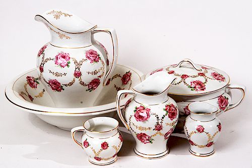 PITCHER AND BOWL BEDROOM SETA Homer