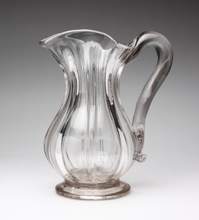 PITTSBURGH PILLAR MOLD PITCHER. Mid