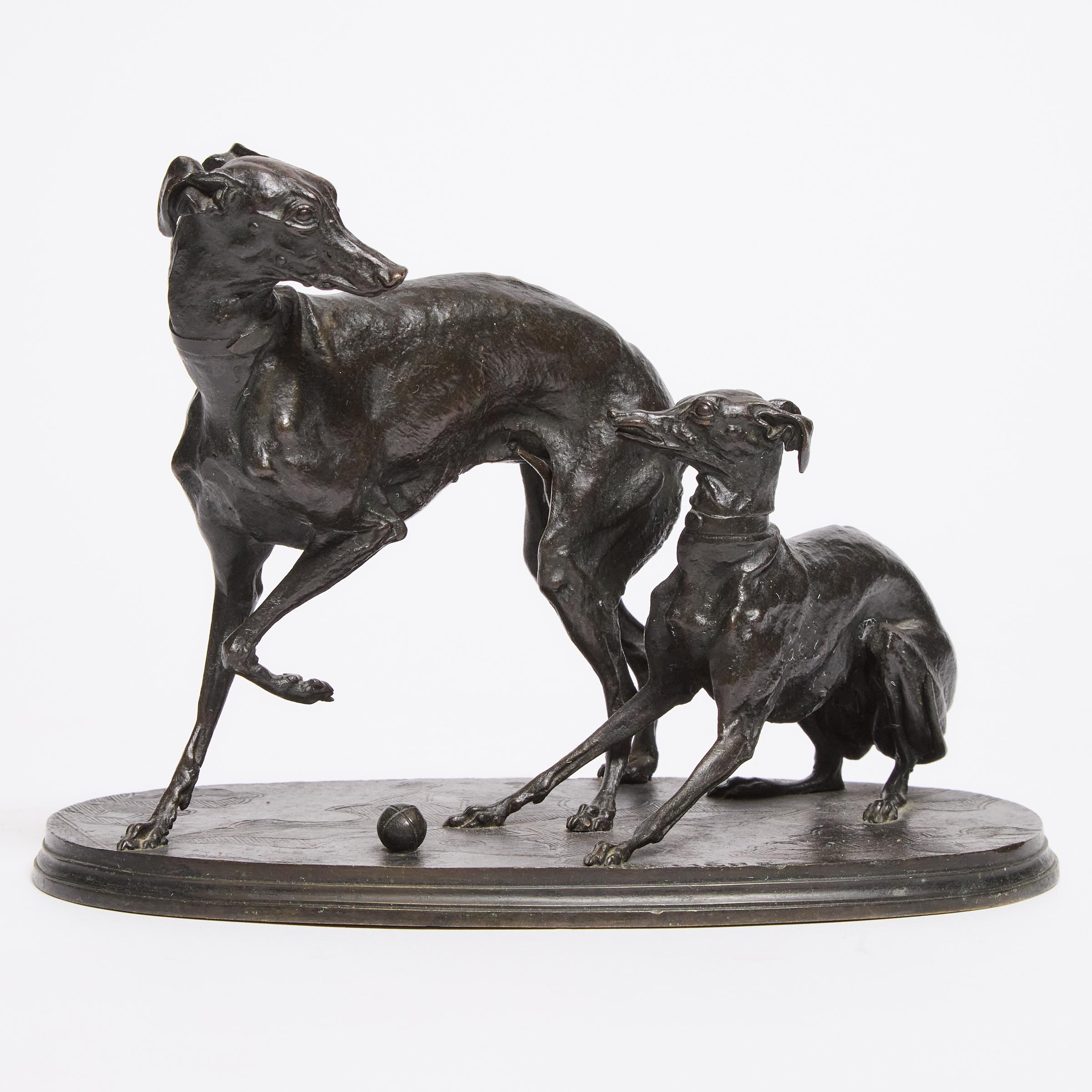 P.J. Mêne (French, 1810-1879) TWO