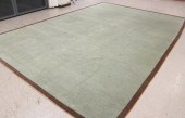 PLAIN GREEN ORIENTAL CARPETPLA