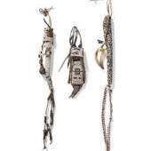 Plains Beaded Awl Cases and We