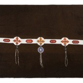 Plains Beaded Blanket Strip, o