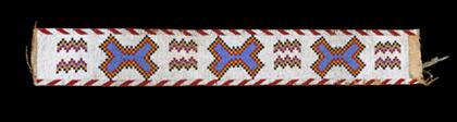 Plains Beadwork Panel    early 20th