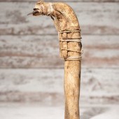 Plains Elk Horn Hide Flesher,