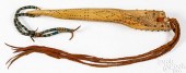 PLAINS INDIAN ANTLER QUIRT, ET
