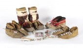 PLAINS INDIAN BEADWORK & MOCCA