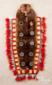 PLAINS INDIAN OTTER PELT BANDO