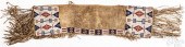 PLAINS INDIAN SADDLE THROW WIT