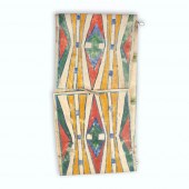 PLAINS, PAINTED PARFLECHE ENVE
