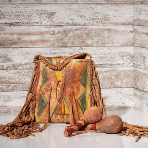 Plains Painted Parfleche Envelope