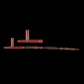 Plains Wooden Pipe Stem with C