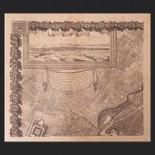 PLAN DE PARIS AU XVII SIÃ¨CLEB