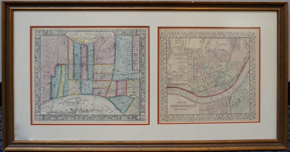 PLAN OF PHILADELPHIA AND
