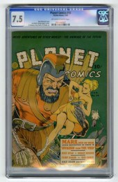 Planet Comics #16 CGC 7.5 Fict