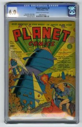 Planet Comics #9 CGC 6.0 Ficti