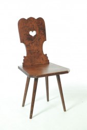 PLANK CHAIR OR BRETSTUHL.  Zoa