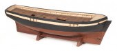 PLANK-ON-FRAME POND MODEL HULL