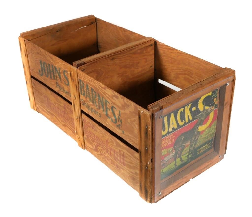 PLANT CITY 1930S FRUIT CRATE