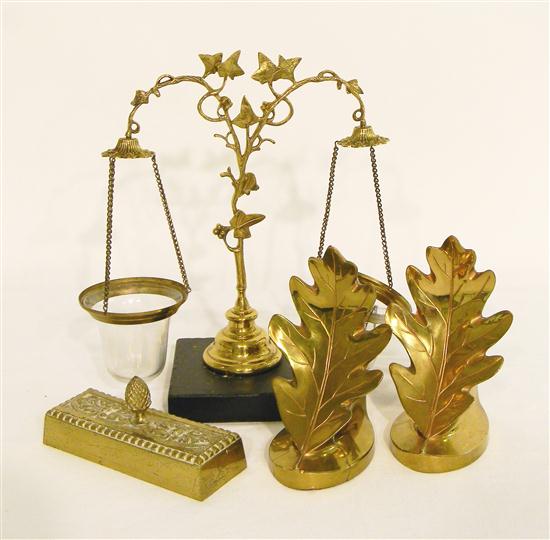 Plant stand with two suspended