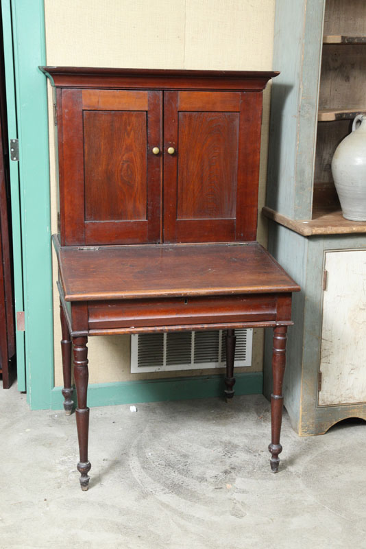 PLANTATION DESK. Of typical form in