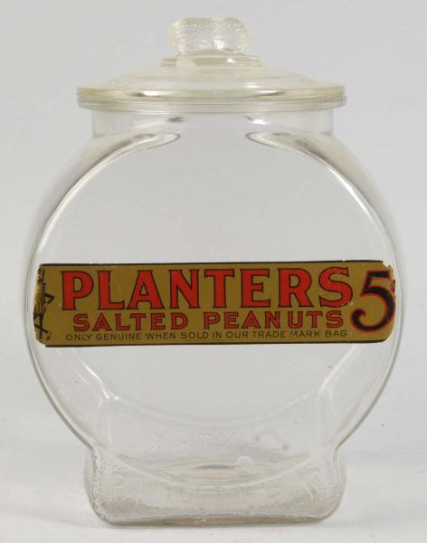 Planters Peanut Fishbowl Jar with