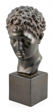 PLASTER BUST OF HERMES 20TH CE