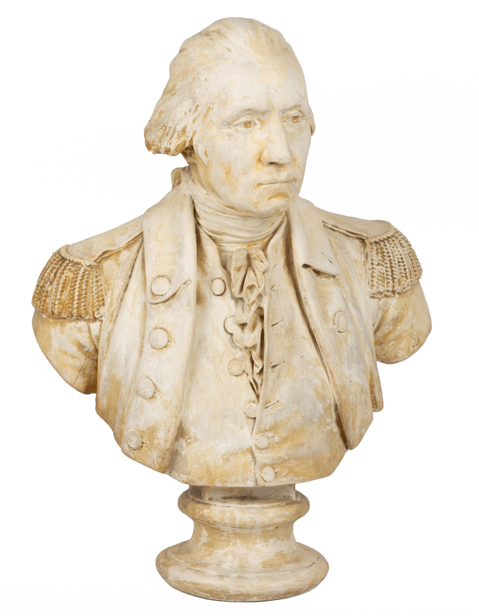PLASTER CAST OF GEORGE WASHINGTON