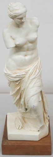 PLASTER FIGURE OF THE VENUS DE