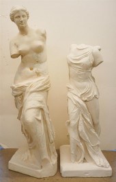 PLASTER FIGURE OF VENUS DE MIL