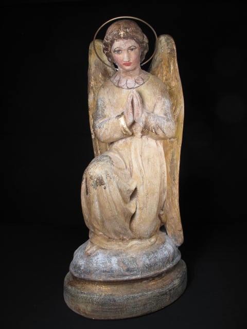 Plaster Santos-style polychrome