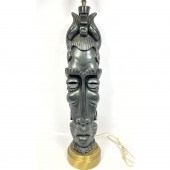 Plaster Tiki lamp. Universal s