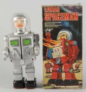 Plastic Lunar Spaceman Battery