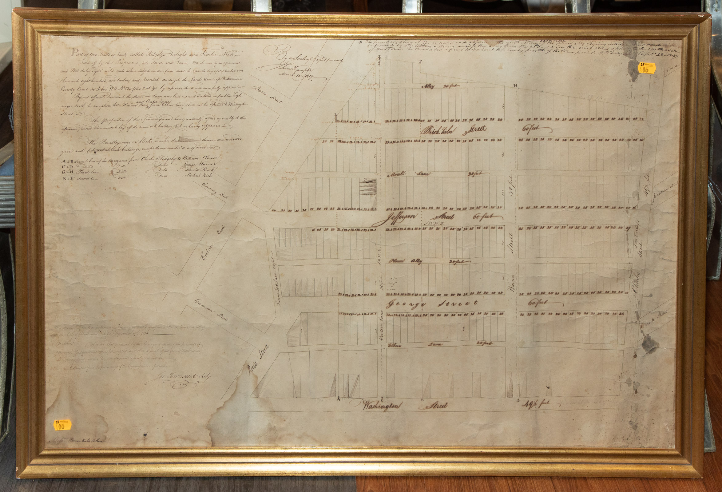 PLAT OF RIDGELY'S DELIGHT,