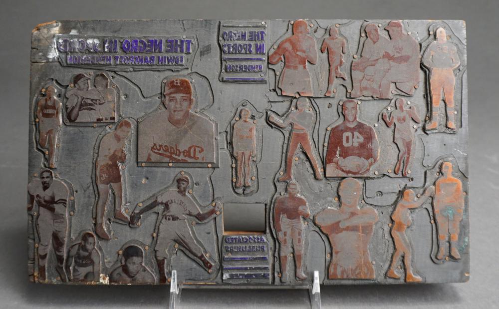PLATE BLOCK FOR THE COVER OF THE