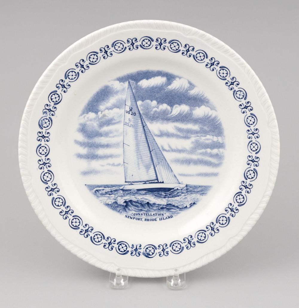 PLATE COMMEMORATING THE 1964