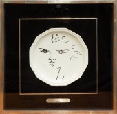 PLATE, JEAN COCTEAU Jean Cocte