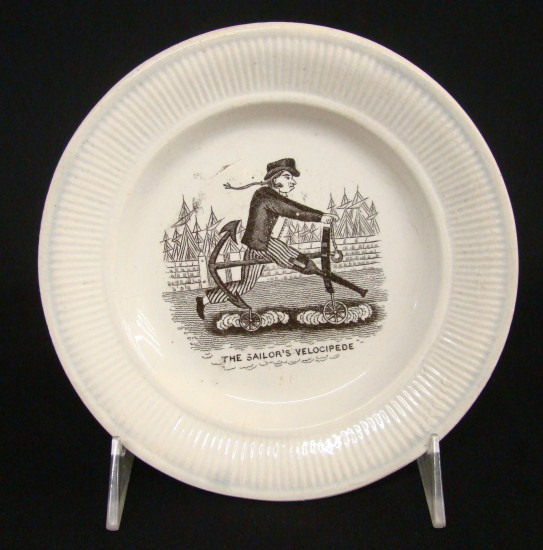 Plate - The Sailor's Velocipede -