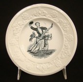 Plate - Velocipede circa 1869.