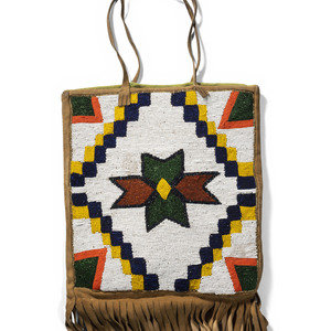 Plateau Beaded Flat Bag mid-20th