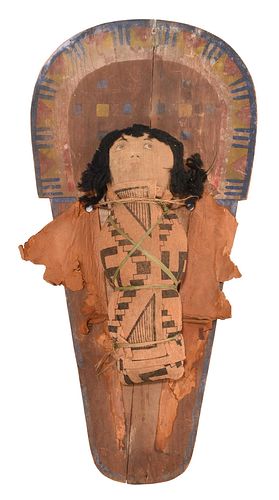PLATEAU POLYCHROME WOOD DOLL