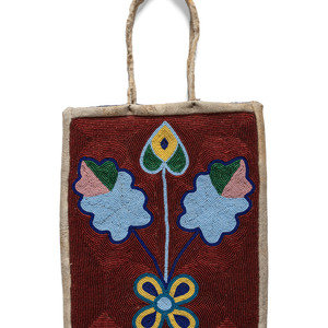 Plateau Purse, with Curvilinear